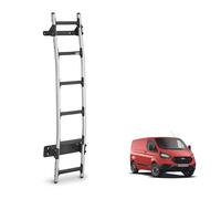 Van Demon Rhino Aluminium Lightweight 6 Step Rear Door Ladder for Ford Transit Custom (2013-2024 GEN1)