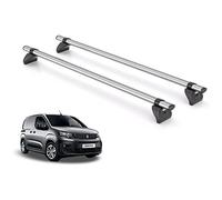 Van Demon Rhino Kammbar Fleet 2 Roof Bars for Peugeot Partner 2018+ Alloy Steel Roof Rack Rails - Only Fits Long (L2) Wheelbase ModelsWith Rear Barn Doors