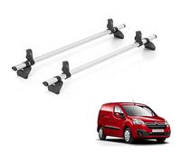 Van Demon Rhino Kammbar Pro 2 Roof Bars Including 4 Loadstops for Citroen Berlingo 2008-2018 Aluminium Roof Rack Rails