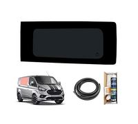 Van Demon Right Hand Dark Tint Fixed Window Glass for Side Panel Opp. Sliding Door with Adhesive Kit VY3078#KIT1