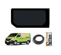 Van Demon Side Window for Renault Trafic (2014+) Left Sliding Door Dark Tint Glass Fixed