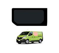 Van Demon Side Window for Renault Trafic (2014+) Left Sliding Door Dark Tint Glass Fixed