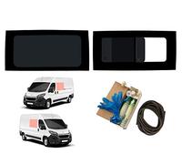 Van Demon Side Window Set for Peugeot Boxer (2006+) [L2, L3, L4] Left Fixed & Right Opening Windows