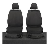 Van Demon Tailored Seat Covers Compatible with VW Amarok (2011-) [Driver Seat + Single Passenger Seat] Airbag Compatible, Heavy-Duty Work Seat Protection Accessories