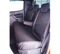 Van Demon Tailored Seat Covers for Ford Ranger (2012-) [Rear Bench] Airbag Compatible, Heavy-Duty Work Seat Protection Accessories