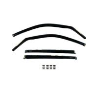 Van Demon Team HEKO Wind Deflectors for Omoda 9 2024+ Front and Rear Set of Window Deflectors, Accessories Smoked UV & Scratch Resistant Acrylic In-Channel Fitting Air Ventilation & Rain Protection