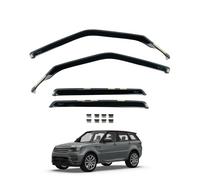 Van Demon Team HEKO Wind Deflectors for Range Rover Sport 2013-2022 Front and Rear Set of Window Deflectors, Accessories Smoked UV & Scratch Resistant Acrylic In-Channel Fitting Air Ventilation