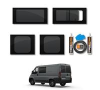 Van Demon Toyota Proace Max (2023+) Fixed Passenger, Opening Driver, Rear Door Windows