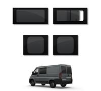 Van Demon Toyota Proace Max (2023+) Fixed Passenger, Opening Driver, Rear Door Windows