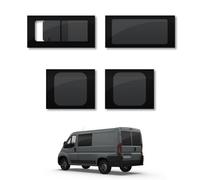Van Demon Toyota Proace Max (2023+) Opening Passenger, Fixed Driver, Rear Door Windows