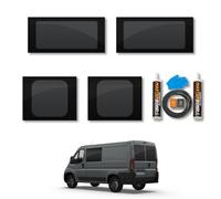 Van Demon Toyota Proace Max (2023+) Rear Doors, Fixed Side Windows, And Fitting Kit, Van Glass