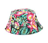 Van Der Linn Adults Printed Bucket Hat Fishman Hat Fishing Fisher Beach Festival Sun Creative (Printed Bucket Hat 5)