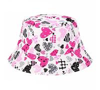 Van Der Linn Adults Printed Bucket Hat Fishman Hat Fishing Fisher Beach Festival Sun Creative (Printed Bucket Hat 16)
