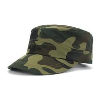Van Der Linn Army Hat 100% Cotton Retro Style Military Baseball Cap Men Women (UK, Alpha, One Size, Green Camouflage)