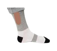 Van Der Linn Funny Novelty Socks for Men Show Off Your Style Fun Patterns Humorous Socks (UK, Alpha, One Size, Regular, Regular, Black/White strip)