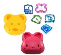 Van Der Linn Sandwich Bread Cutter Mould Kids Stamp Animal Shapes Lunch (Dog)