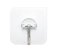 Van Der Linn Self Adhesive Hook Strong Sticky Hooks Heavy Duty Wall Seamless Transparent TPHO (1)