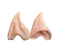 Van Der Linn Silicone Elf Ears 1 Pair, Slip-On Easy to Use Cosplay for Fairy Pixie Vampire Halloween
