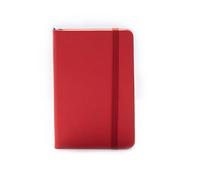 Van Der Linn VDL A5 A6 Notebook Hardback Journal Note Stationery Memo Premium Book (A5, Red)