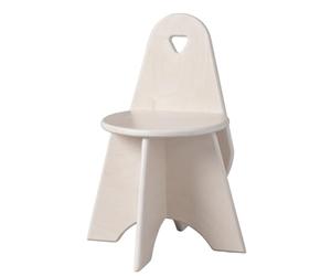 Van Dijk Toys Apollo Toddler Wooden Chair - White