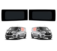 Van Fixed Side Windows Designed for Ford Transit Custom (2013-2023) - Camper Conversion Safety Tempered Privacy Glass Window