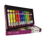 Van Gogh 12 Colour Oil Pastel Artists Box Set. Assorted Colour Oil Pastels