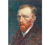 Van Gogh 1887 Self Portrait Oil Painting Art Print Canvas Premium Wall Decor Poster Mural