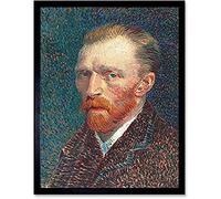 Van Gogh 1887 Self Portrait Oil Painting Unframed Wall Art Print Poster Home Decor Premium