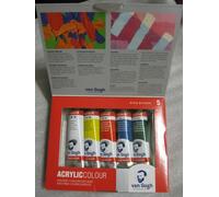 Van Gogh ACRYLIC COLOUR BASIC PAINT SET - 5X40ml