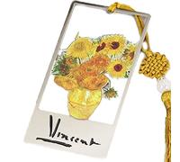 Van Gogh Art Works Paper Bookmarks for Book Lovers, Famous Print Bookmarks Book Markers for Women Men Teacher Appreciation Gifts