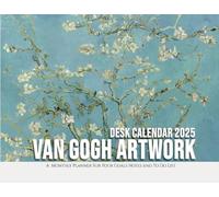 Van Gogh Artwork Desk Calendar 2025: A Monthly Planner For Your Goals, Notes, and To-Do List