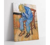 VAN GOGH at Eternitys Gate Canvas Wall Art Print Picture - 8 inch wide x 12 inch high (Frame Depth 30mm)