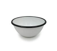 Van Gogh Bowl Dessert Pudding Baking Nibbles Tapas Black Rim White Enamel 13Cm 6Pc Set