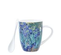 Van Gogh Ceramic Iris Spoon Mug