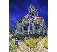 Van Gogh Church In Auvers Sur Oise View From The Chevet Large Art Print Poster Wall Decor Premium Mural