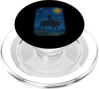 Van Gogh Cowboy Bull Rider Rodeo Western PopSockets PopGrip for MagSafe