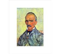 VAN GOGH KEEPER LUNATIC ASYLUM SAINT PAUL TRABUC OLD ART PRINT B12X2085