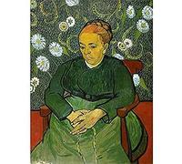Van Gogh La Berceuse Portret Van Madame Roulin Unframed Wall Art Print Poster Home Decor Premium