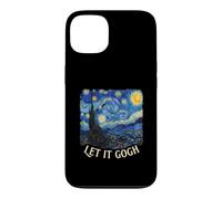 Van Gogh Let It Gogh Starry Night Painting Art Pun Case for iPhone 13
