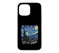 Van Gogh Let It Gogh Starry Night Painting Art Pun Case for iPhone 13 Pro Max
