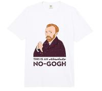 Van Gogh Meme This is an Absolute No Gogh Design Comfort Colors Adult Heavyweight T-Shirt