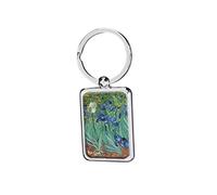Van Gogh Metal Keyring - Iris