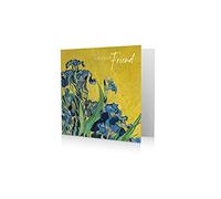Van Gogh Musuem Official Birthday Card, Irises' Lovely Friend