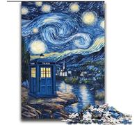 Van Gogh Night Sky Gate Puzzles 2000 Pieces for Adults, Pattern Assembly Deal As Gifts for The Whole Family Suitable for And 14 (70x100cm)