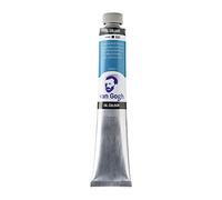 Van Gogh Oil Colour - Cerulean Blue Phthalo 535-60 ml Tube - High Pigmentation - Artists' Quality - Opaque Durable Paint - Lightfastness +++ - Series 1