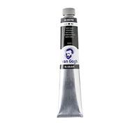 Van Gogh Oil Colour - Ivory Black 701 Oil Paint 60 ml Tube - High Pigmentation & Tinting Strength - Lightfastness +++ - Ideal for Artists & Students