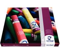 Van Gogh Oil Pastel, Round Full Stick, 24-Piece Set | Artist-Grade Oil Pastel Set for Creative Artwork, Rich Colors and Vibrant Pigments, Soft Texture for Smooth Blending