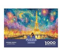 Van Gogh Paris Jigsaw Puzzles Puzzle for Adults Kids. 1000 Piece Whimsical Challenge Toy Educational Games Home Decoration for Adults& Kids Age 14 Years Up 70x50cm/1000pcs
