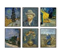 Van Gogh Poster and Prints - Vincent Van Gogh Paintings Art Posters and Prints - Famous Painting Posters Fine Art Prints (8"x10" UNFRAMED)