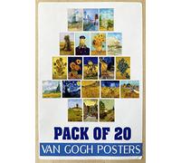 Van Gogh Posters 20 PCS Vintage Posters/Van Gogh Wall Art - Van Gogh Prints, Vincent Van Gogh Art Posters for Wall Decor, Office, Dormitory & Home Decor/Famous Painting & Famous Art Prints Gifts